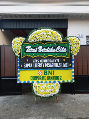 Papan Bunga Duka di Tenayan Raya